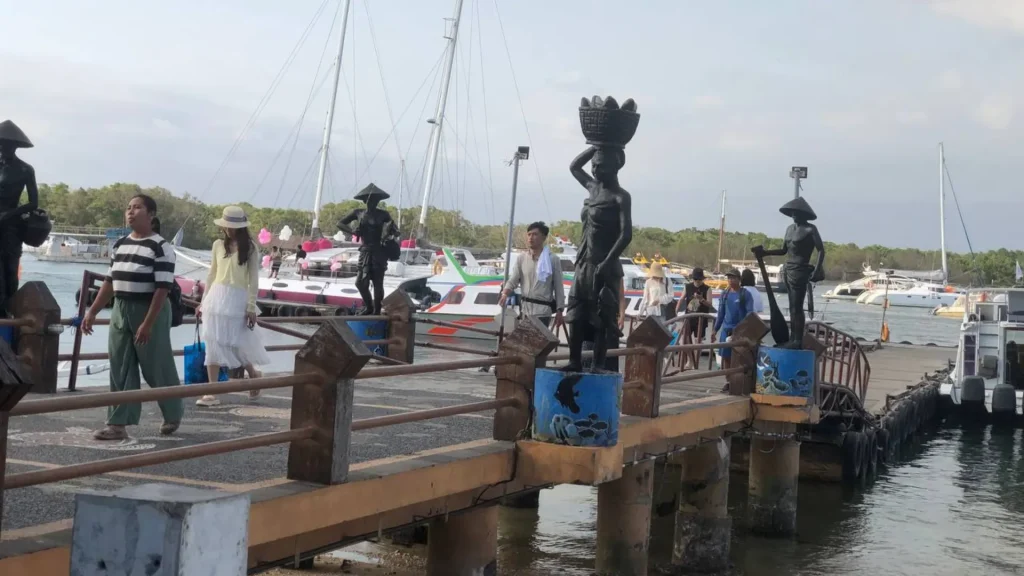 Near Serangan Port Area of Serangan Island. Surrounding facilities, attractions, and essential places near Serangan Harbour for travelers